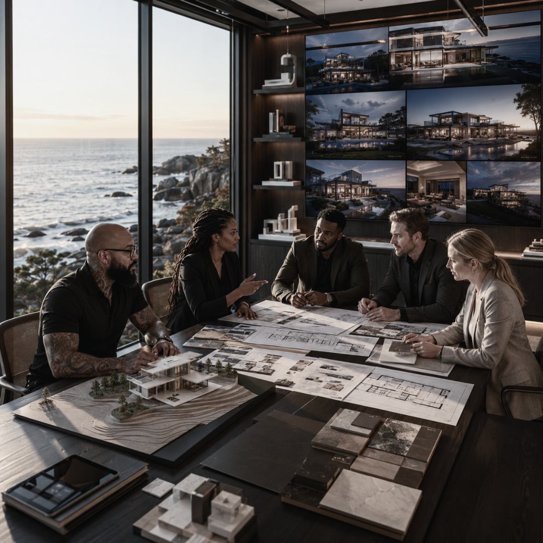 Architectural Blueprint and Model Review