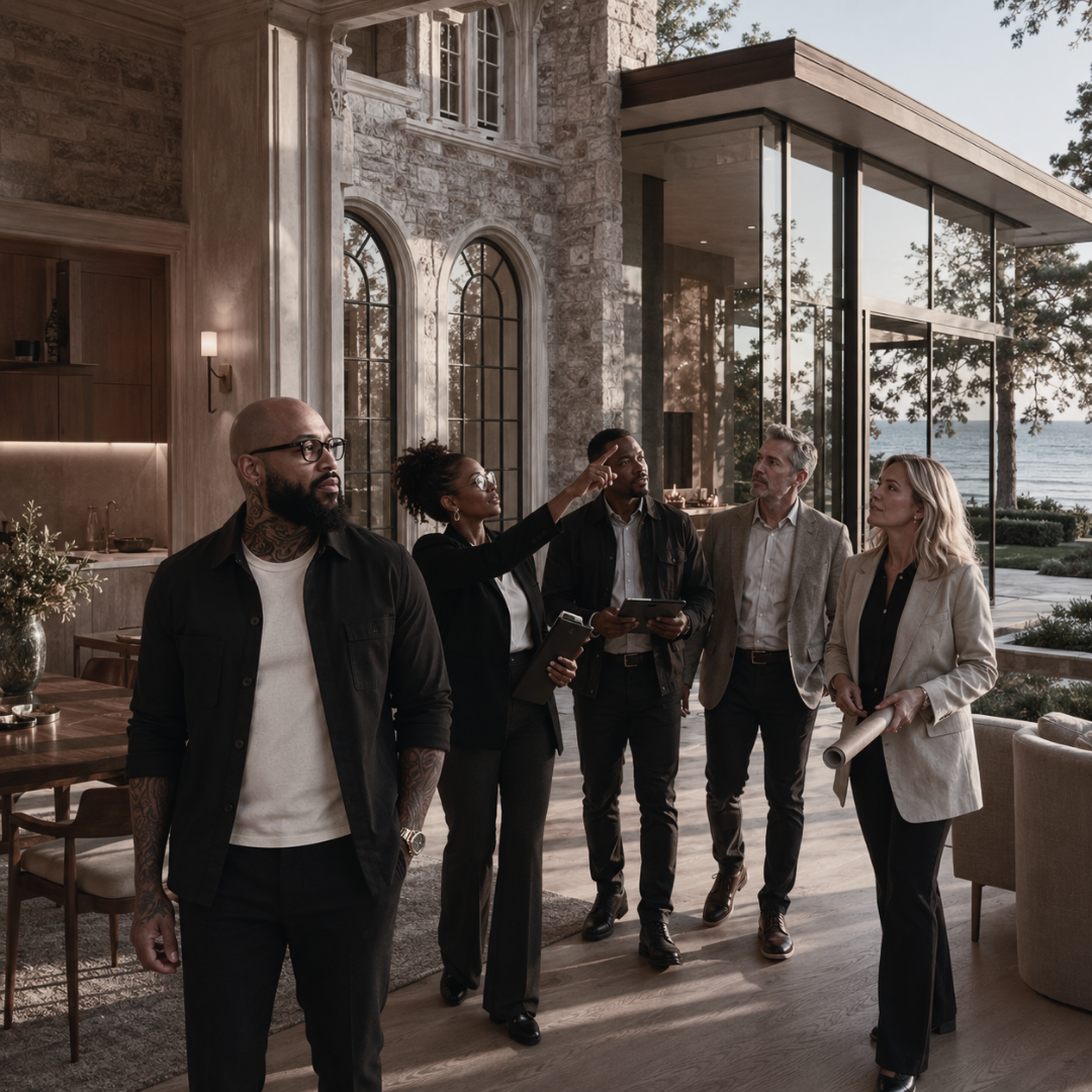 Modernized Luxury Estate Interior